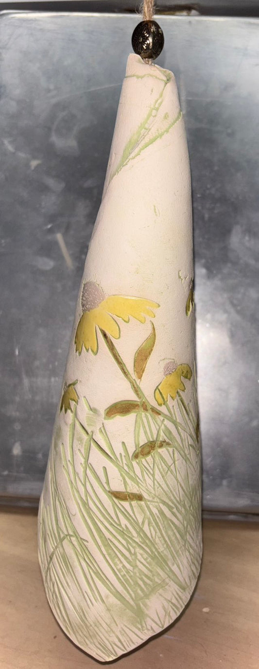Flower Bell 🌻 Handmade Kiln Fired Pottery