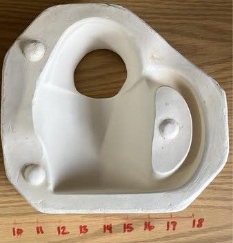 Boob Mug Ceramic Slip Casting Mold Maker: unkn
