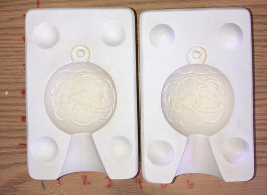 Christmas ornament - ES mold 1211