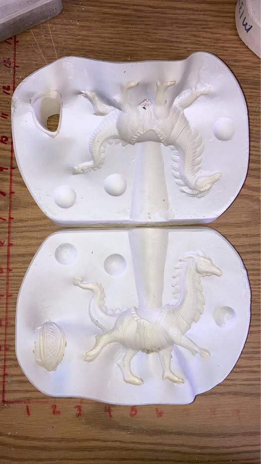 Dragon carousel Kimple 1649 (T) Ceramic Slip Casting Mold