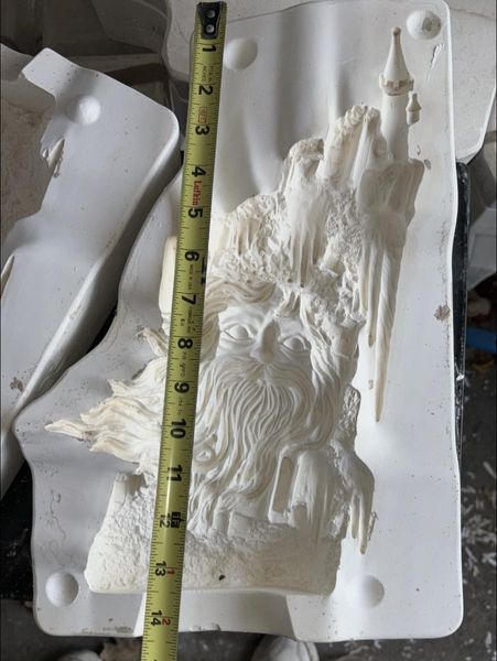 Glacier Santa  Gare 2521  (Lot#H11) Ceramic Casting Mold