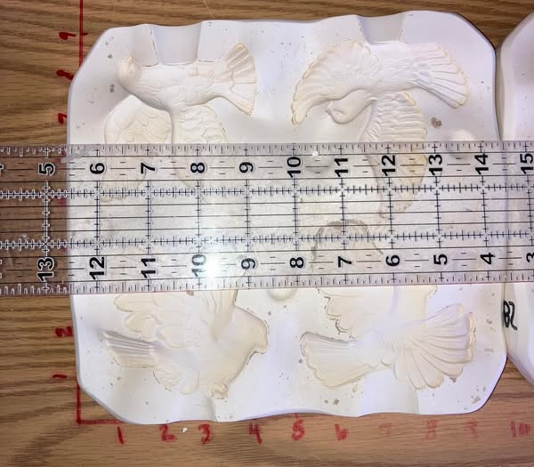 Birds -cardinals and doves Ceramic slip casting mold  Kelly 851