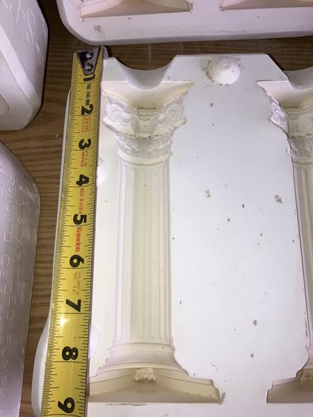 Kimple 2017 Golfer  lot# MU Ceramic Casting Mold
