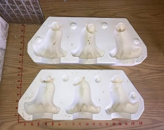 Calico Ghosts Ceramic Slip Casting Mold Maker: Dona 1318
