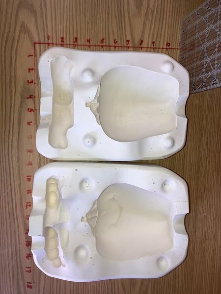 I am an apple Ceramic Slip Casting Mold Maker: TL889