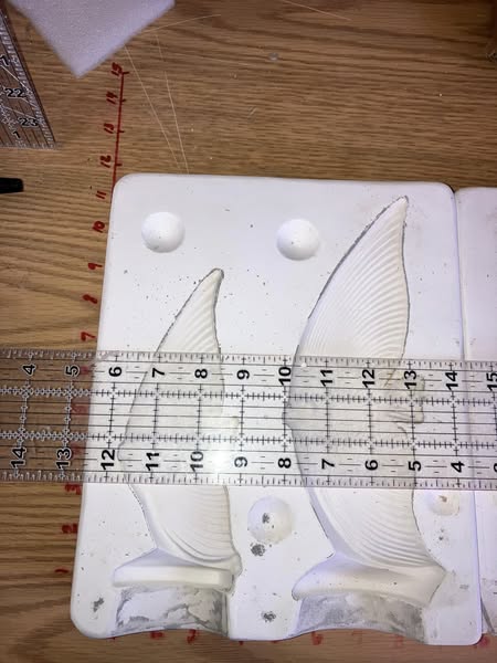 Fish Ceramic Slip Casting Mold Maker: Kassie 130