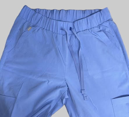 🩺 Haynes Comfort Fit Scrub Pants 🎨 Color: Light Blue 📏 Size: Medium
