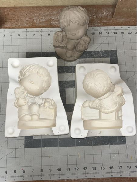 Gare 588 Boy and Puppy  Puppies for Sale  (#149) Ceramic Casting Mold