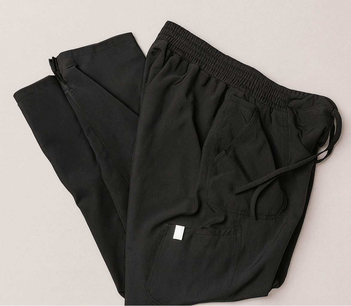 🩺 Scrub Star Scrub Pants 🎨 Color: Black 📏 Size: Medium