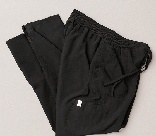 🩺 Scrub Star Scrub Pants 🎨 Color: Black 📏 Size: Medium