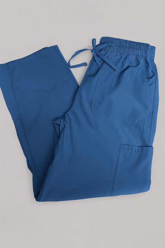 🩺 Flex Core Scrub Pants 🎨 Color: Dark Jade Blue 📏 Size Medium