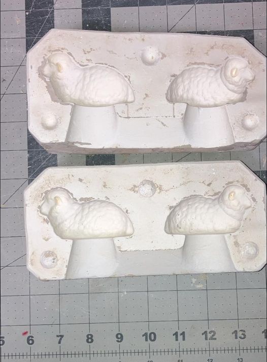 Lambs  Byron 1437 (lot#158)) Ceramic Casting Mold