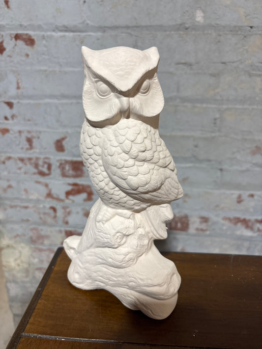 9” Owl RtP Ceramics
