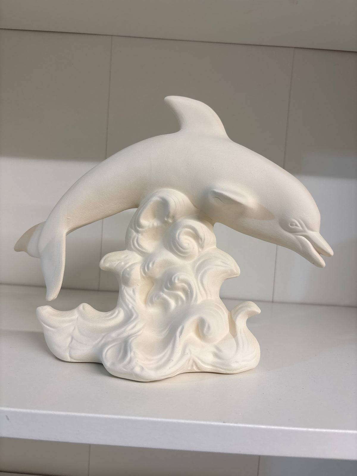 Dolphin ready to paint Ceramics