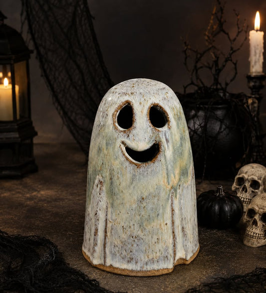 Ghost Candle Cover Pottery Class