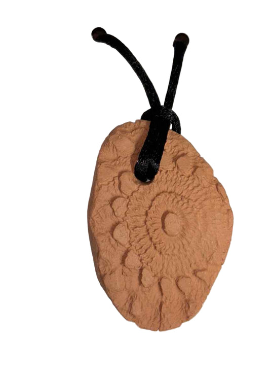 (7) Bare Kiln Fired Clay Pendant