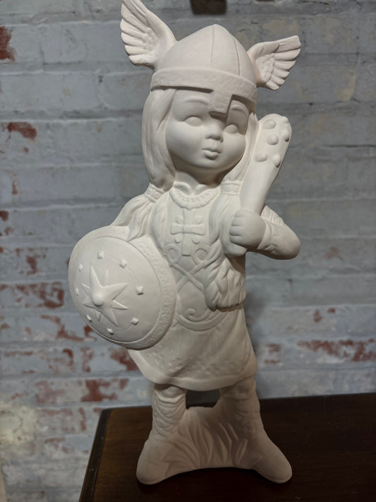 14” Viking Ready to Paint Ceramics