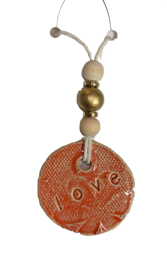 (9) Necklace Kiln Fired & Glaze Fired Pottery