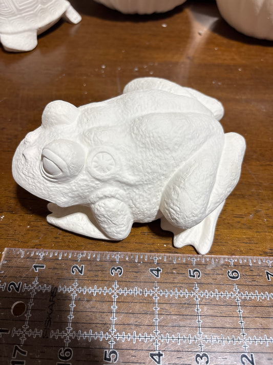 Frog Ready to Paint Ceramics