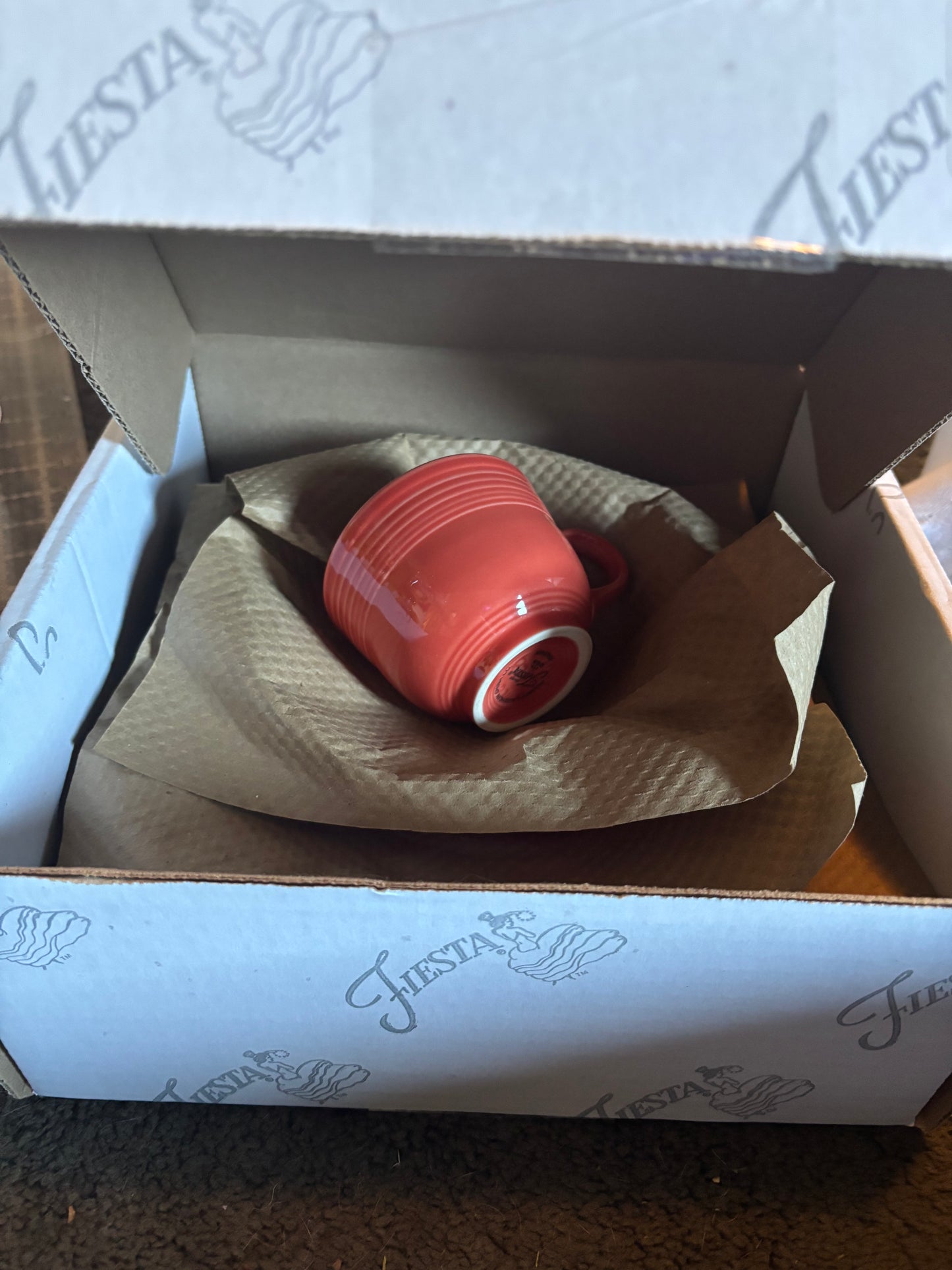 Fiesta Ware 5-Piece Place Setting – Persimmon (Retired Color)