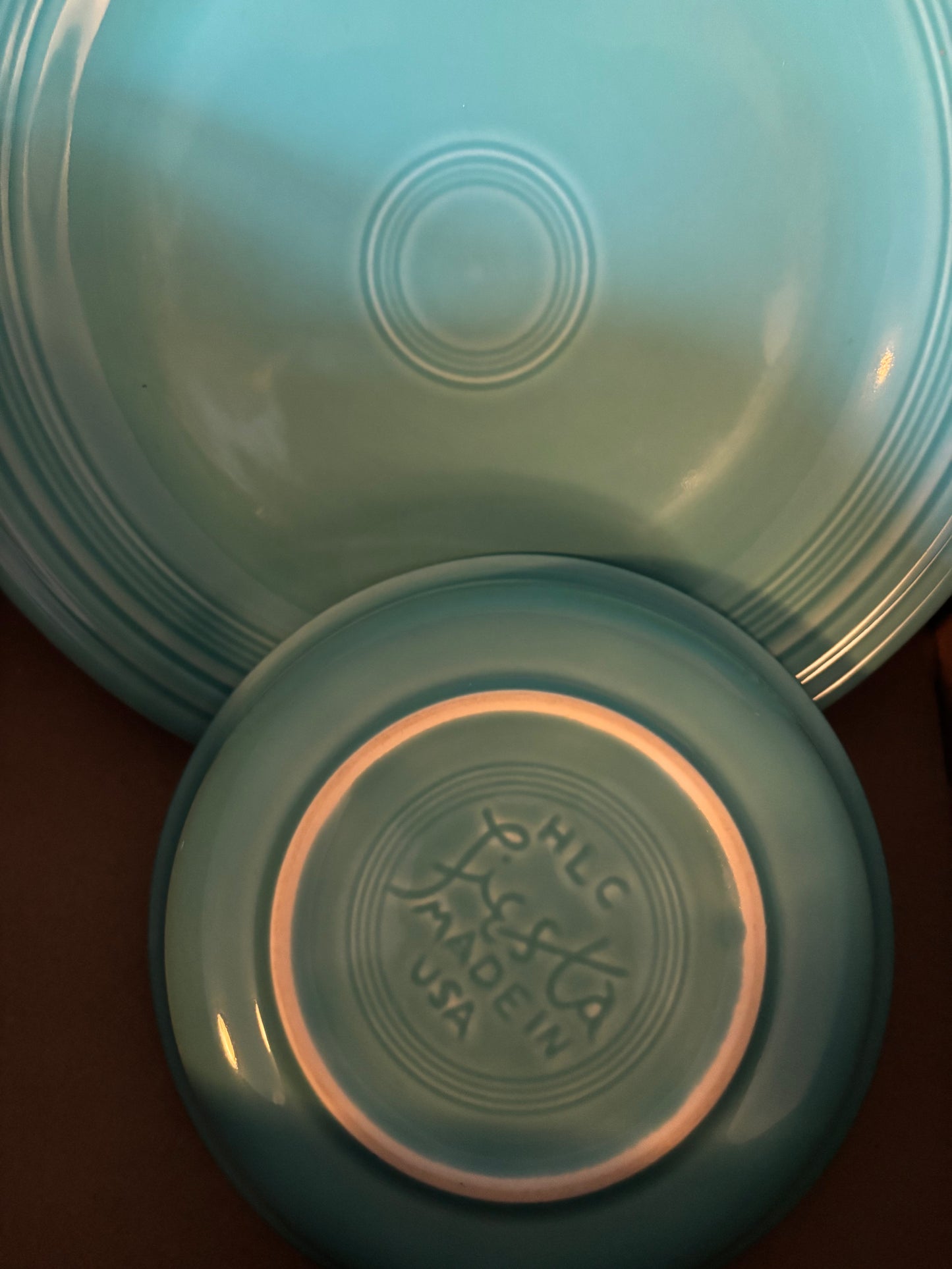 Fiesta Ware 5-Piece Place Setting – Sea Mist (Retired Color)