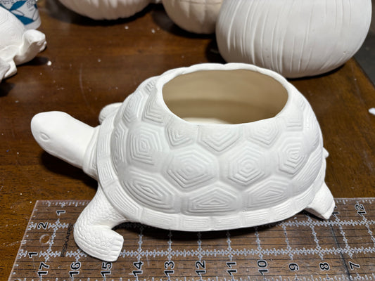 Turtle Planter Ready to Paint