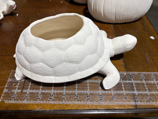 Turtle Planter Ready to Paint