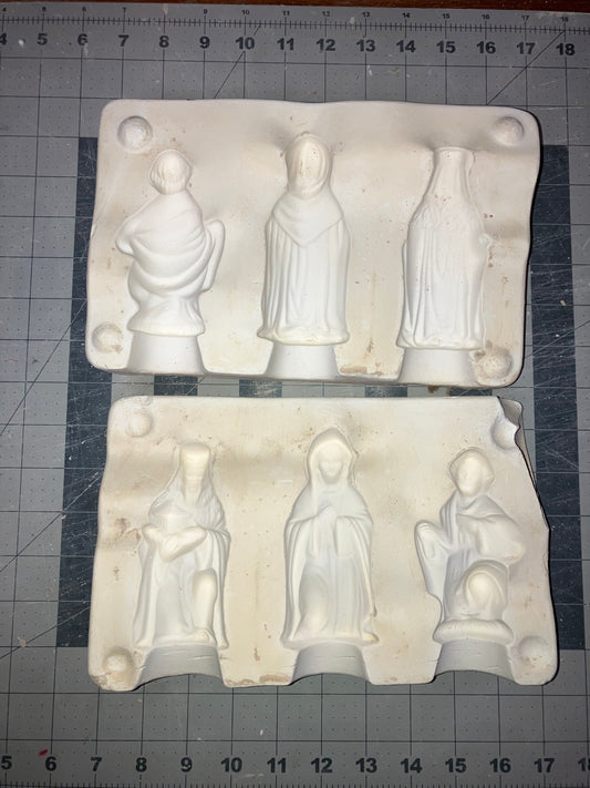 Nativity People DOC Holliday 130 (318)Ceramic Casting Mold