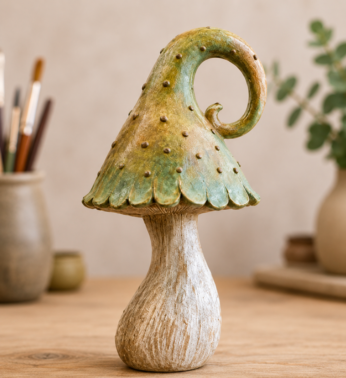 Fantasy Mushroom Pottery Class