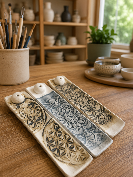 September 3rd Thursday @ 4pm Incense Stick Holder Pottery Class