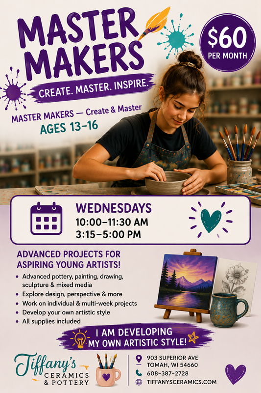 Master Makers Art Class