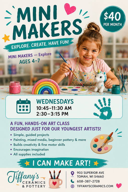 Mini Makers Art Class
