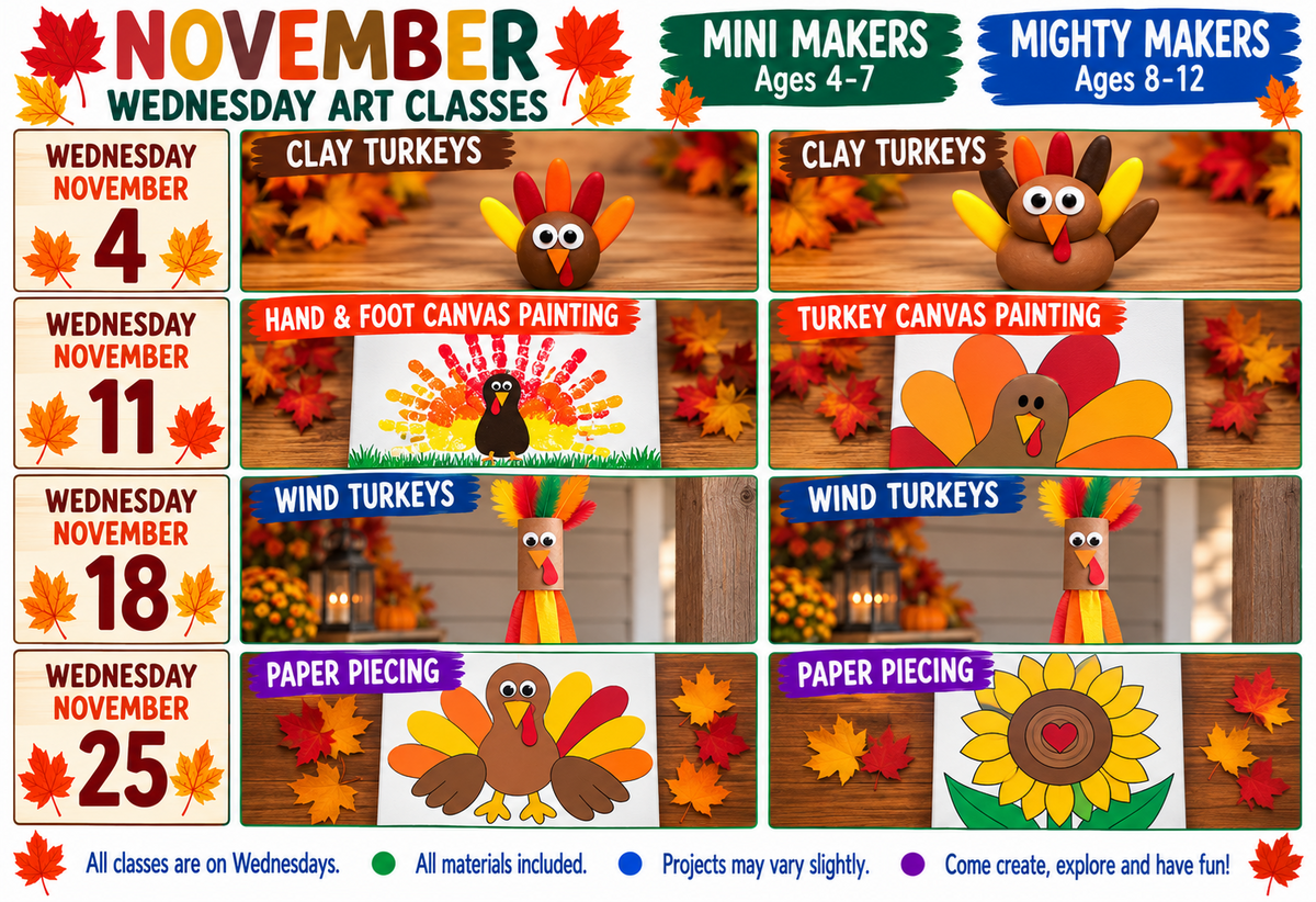 Mighty Makers Art Class